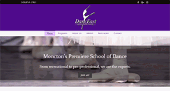 Desktop Screenshot of danceast.ca